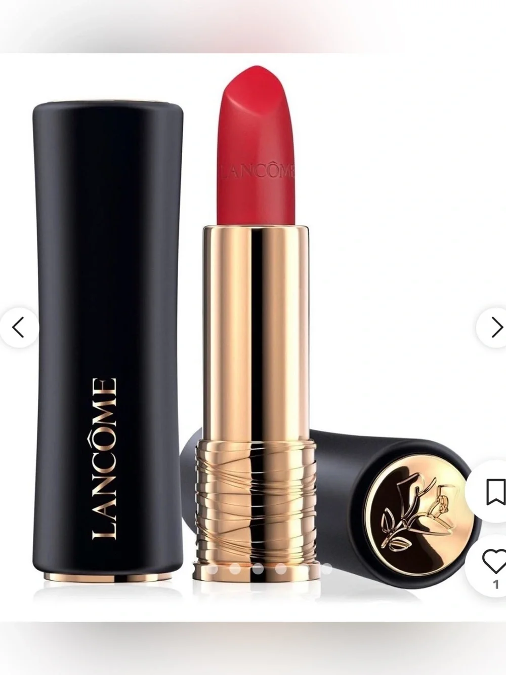 Lancôme L'absolu Rouge Drama Matte Lipstick- # 505 Attrape Coeur